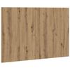 vidaXL Cabeceira cama 120x1,5x80 cm deriv. madeira carvalho artisiano