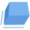 vidaXL Tapete de Fundo para Piscina 50 unid. Azul 18 m&sup2; Espuma EVA