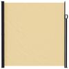 vidaXL Toldo Lateral Retr&aacute;til Areia 500 x 180 cm Poli&eacute;ster