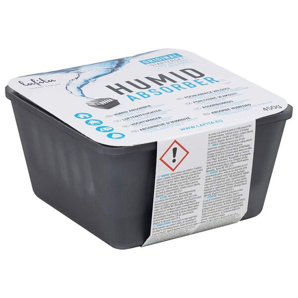 vidaXL Absorventes de humidade com sacos de recarga 4 unidades 450 g