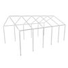 vidaXL Estrutura de a&ccedil;o para tenda de festa 10 x 5 m