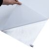vidaXL Pel&iacute;cula janela est&aacute;tica 45x1000 cm PVC branco fosco
