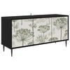 vidaXL Gabinete para TV GOTHA 102 x 33 x 51 cm Carvalho Preto