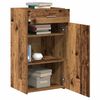 vidaXL Buffet com gaveta Madeira antiga 50 x 42,5 x 93 cm