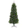 vidaXL &Aacute;rvore de Natal com 300 LEDs com suporte Verde 240 cm PE