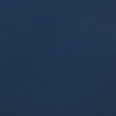 vidaXL Para-sol estilo vela quadrado 4x4 m tecido oxford azul