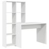 vidaXL Mesa Branco Derivados de Madeira 138,5 x 55 x 143 cm