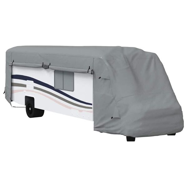 vidaXL Capas autocaravanas 970x235x275 cm tecido n&atilde;o tecido cinzento