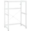 vidaXL Estrutura p/ lavat&oacute;rio casa de banho ferro 59x38x83 cm branco