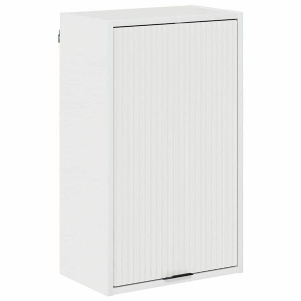vidaXL Arm&aacute;rio de Banheiro Branco Brilhante 39 x 23,5 x 65 cm