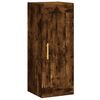 vidaXL Arm&aacute;rio alto 34,5x34x180cm madeira processada carvalho fumado