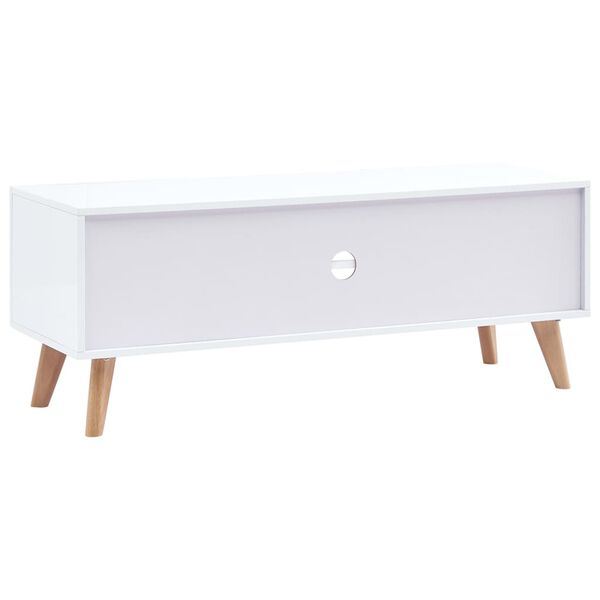 vidaXL Móvel de TV 120x40x46 cm MDF branco