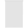 vidaXL Estore de rolo para o duche 160x240 cm branco