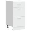 vidaXL Arm&aacute;rio inferior &ldquo;Lyon&rdquo; branco 40x46x81,5cm