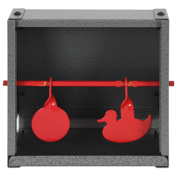 vidaXL Unidade de tiro ao alvo com 2 alvos design redondo e pato