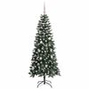 vidaXL &Aacute;rvore de Natal Artificial Verde 150 cm PVC, Pl&aacute;stico e A&ccedil;o