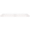 vidaXL Cama de paletes pequena solteiro 75x190cm pinho maci&ccedil;o branco