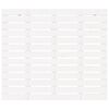 vidaXL Cabeceira de parede 106x3x91,5cm madeira de pinho maci&ccedil;a branco