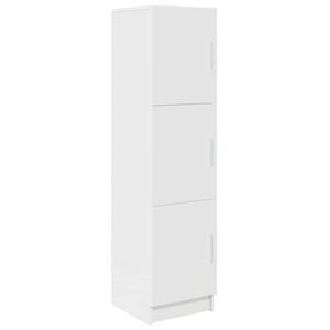 vidaXL Buff&ecirc; Branco 31.5 x 32 x 122.5 cm