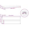 vidaXL Prateleiras de parede 2 pcs 100x40 cm a&ccedil;o inoxid&aacute;vel prateado