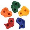 vidaXL Pedras de escalada 10 pcs multicor PE