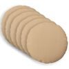 vidaXL Capa almofada 6 unid. HEERLEN Creme Di&acirc;m. 40 cm Tecido