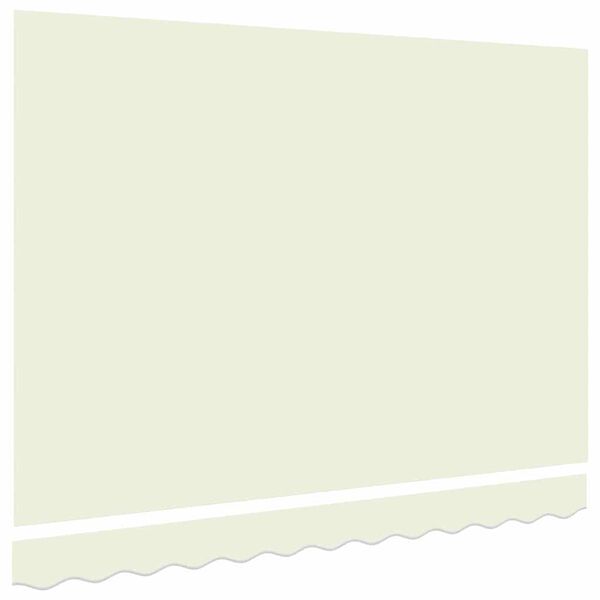 vidaXL Tecido de substitui&ccedil;&atilde;o para toldo Creme 280 x 195 cm Poli&eacute;ster