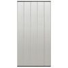 vidaXL Cortina porta anti-insetos c/ 5 pain&eacute;is 120x240 cm malha preto