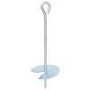 vidaXL &Acirc;ncora para Terra 2 unid. &Oslash;10 x 30 cm Metal Galvanizado