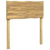 vidaXL Cabeceira de borda viva ROSTOCK Branco 80 cm