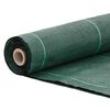 vidaXL Tela para ervas daninhas 1x5 m PP verde