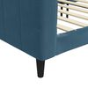 vidaXL Sof&aacute;-cama 90x200 cm veludo azul
