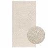 vidaXL Tapete ZIZUR creme 60x110 cm aspeto de juta interior e exterior