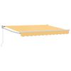 vidaXL Toldo retr&aacute;til Areia 3,5 x 2,5 m 100% Poli&eacute;ster e Alum&iacute;nio