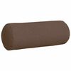 vidaXL Almofadas de Apoio 2 pcs Castanho &Oslash; 25 x 70 cm tecido