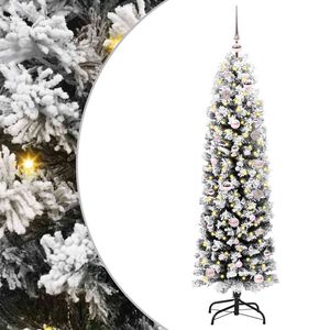 vidaXL &Aacute;rvore de Natal Artificial Verde 150 cm PVC e A&ccedil;o e Pl&aacute;stico