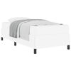 vidaXL Estrutura da Cama com colchão Branco 80 x 200 cm tecido