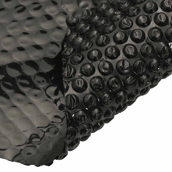 vidaXL Cobertura para piscina 417 cm PE preto