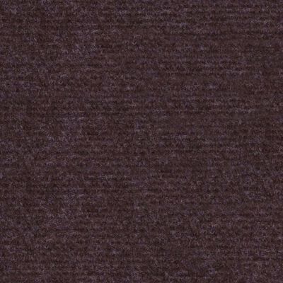 vidaXL Carpete com textura para eventos 1,2x10 m castanho
