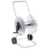 vidaXL Carrinho enrolador para mangueira c/ 80 m 1/2" ou 50 m 3/4" a&ccedil;o