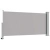 vidaXL Toldo lateral retr&aacute;til para p&aacute;tio 120x300 cm cinzento