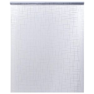 vidaXL Pel&iacute;cula para janela fosca 45x500 cm PVC padr&atilde;o de estrelas