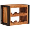 vidaXL Escorredor de Vinho 60 x 45 x 33 cm Madeira S&oacute;lida de Ac&aacute;cia