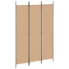 vidaXL Divis&oacute;ria de quarto com 6 pain&eacute;is 300x220 cm tecido preto