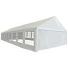 vidaXL Tenda para festas PE 6x16 m branco