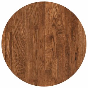 vidaXL Tampo de Mesa &Oslash; 40 x 2,5 cm Redondo Madeira de Carvalho S&oacute;lido