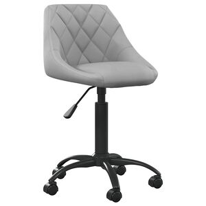 vidaXL Cadeira de jantar veludo cinzento-claro