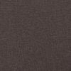 vidaXL Cabeceira Suspensa Marrom Escuro 110 x 55 x 7 cm tecido