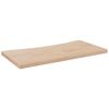 vidaXL Tampo de secret&aacute;ria 80x40x2,5 cm pinho maci&ccedil;o