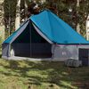 vidaXL Tenda familiar tipi para 6 pessoas imperme&aacute;vel azul